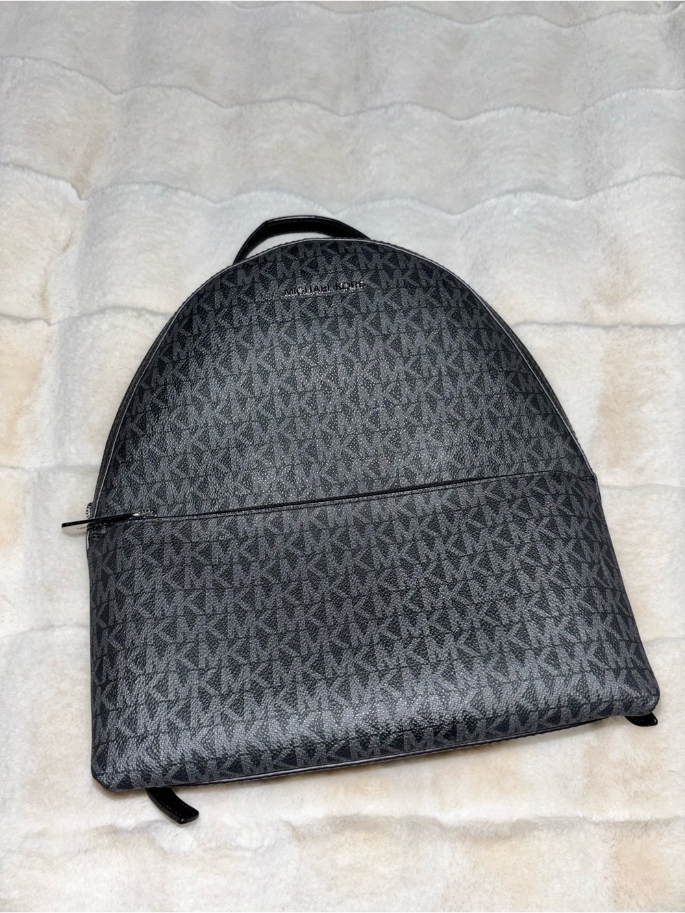 Michael Kors  Black Logo Backpack